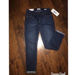 Rolled Crop Skinny Jean